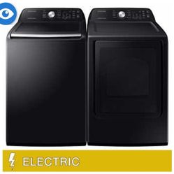 Samsung Electric Washer and Dryer