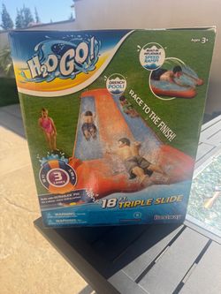 Bestway H2O Go 18 Ft Triple Water Slide