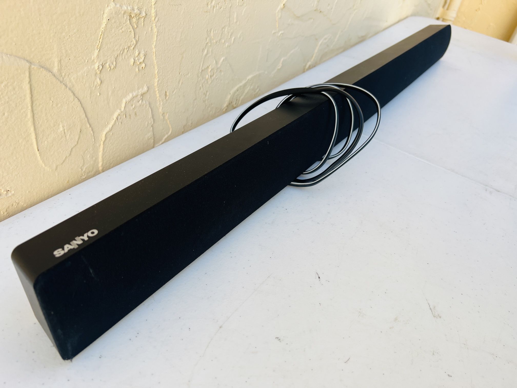Sanyo Sound bar speaker FWSB415E Bluetooth Theater quality home TV sound system entertainment