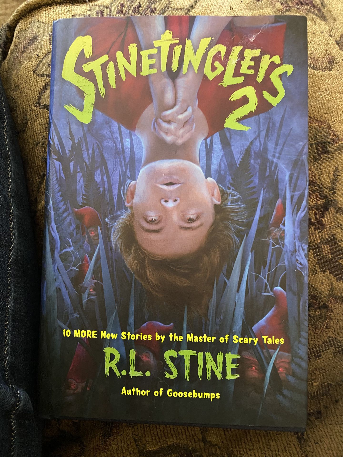 R.L Stine Signed Book