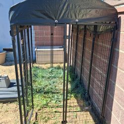 Large Dog Cage.  93"×46"×73" Metal