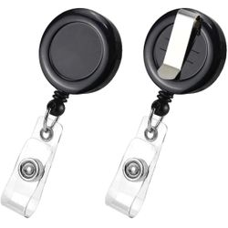 Badge Retractable Badge Holder (50 quantity), Badge Reel, Badge, Work, Casino, Cruise