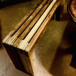 Solid Wood Handmade Bench