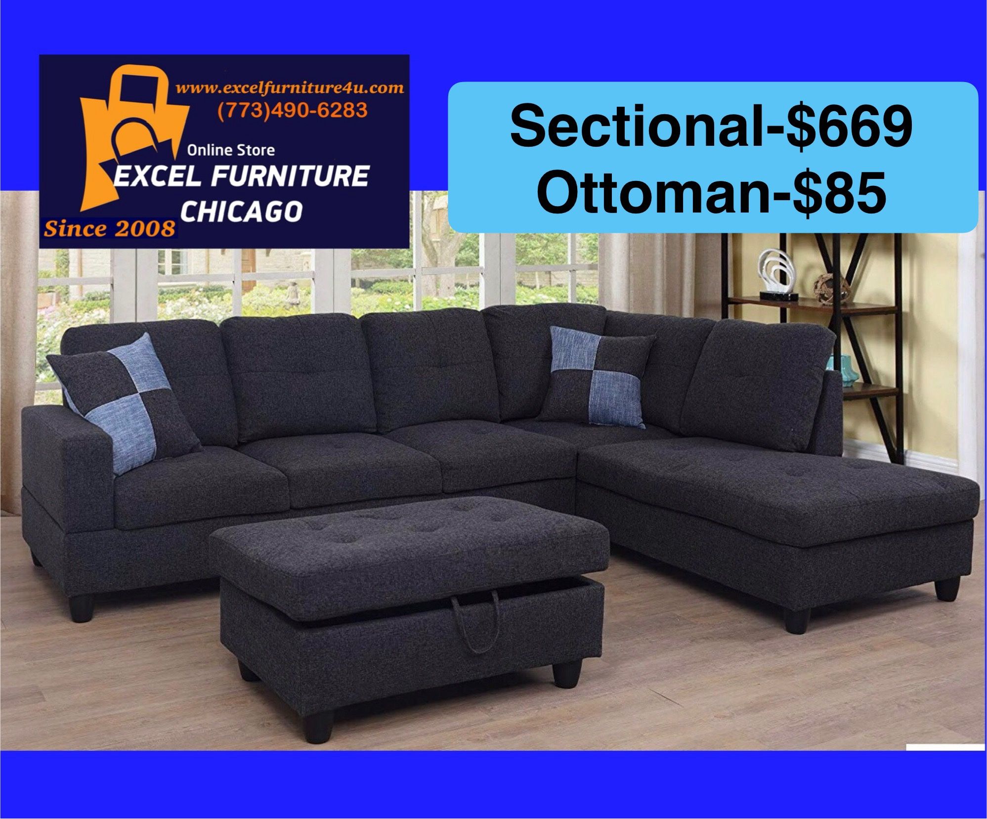 🎁FREE DELIVERY —Brand New Sectionall, Sofaa, Couchh