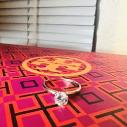 Princess Cut 14k Engagement Ring 