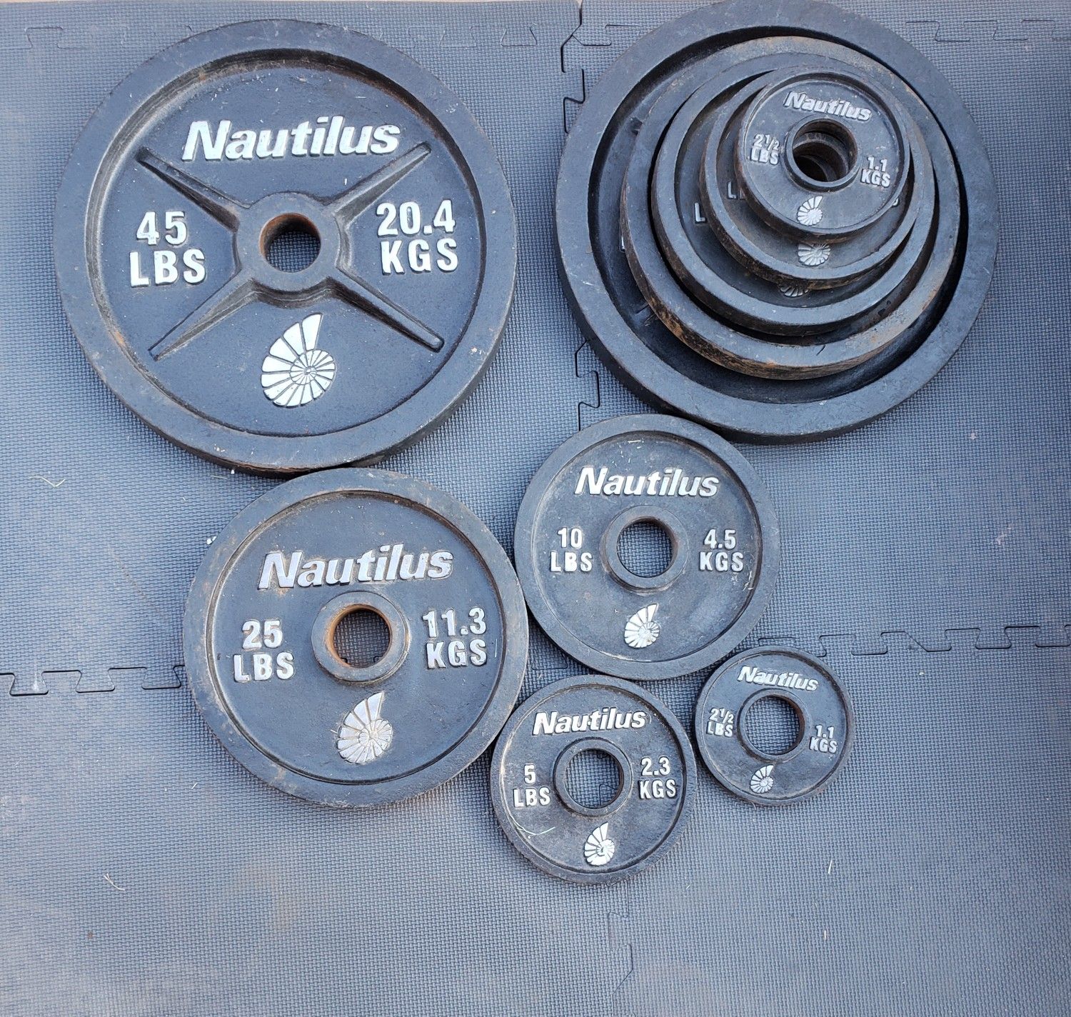 Nautilus Olympic Weights for Sale in Phoenix, AZ OfferUp