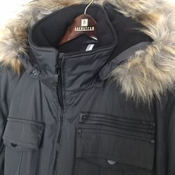 SeanJohn NEW With Tags Jacket Faux Fur Hooded