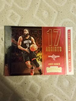 James Harden Panini Assist Card