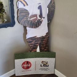 LSU MIKE THE TIGER CARDBOARD 