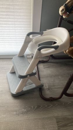 Potty chair 2in 1 step-up