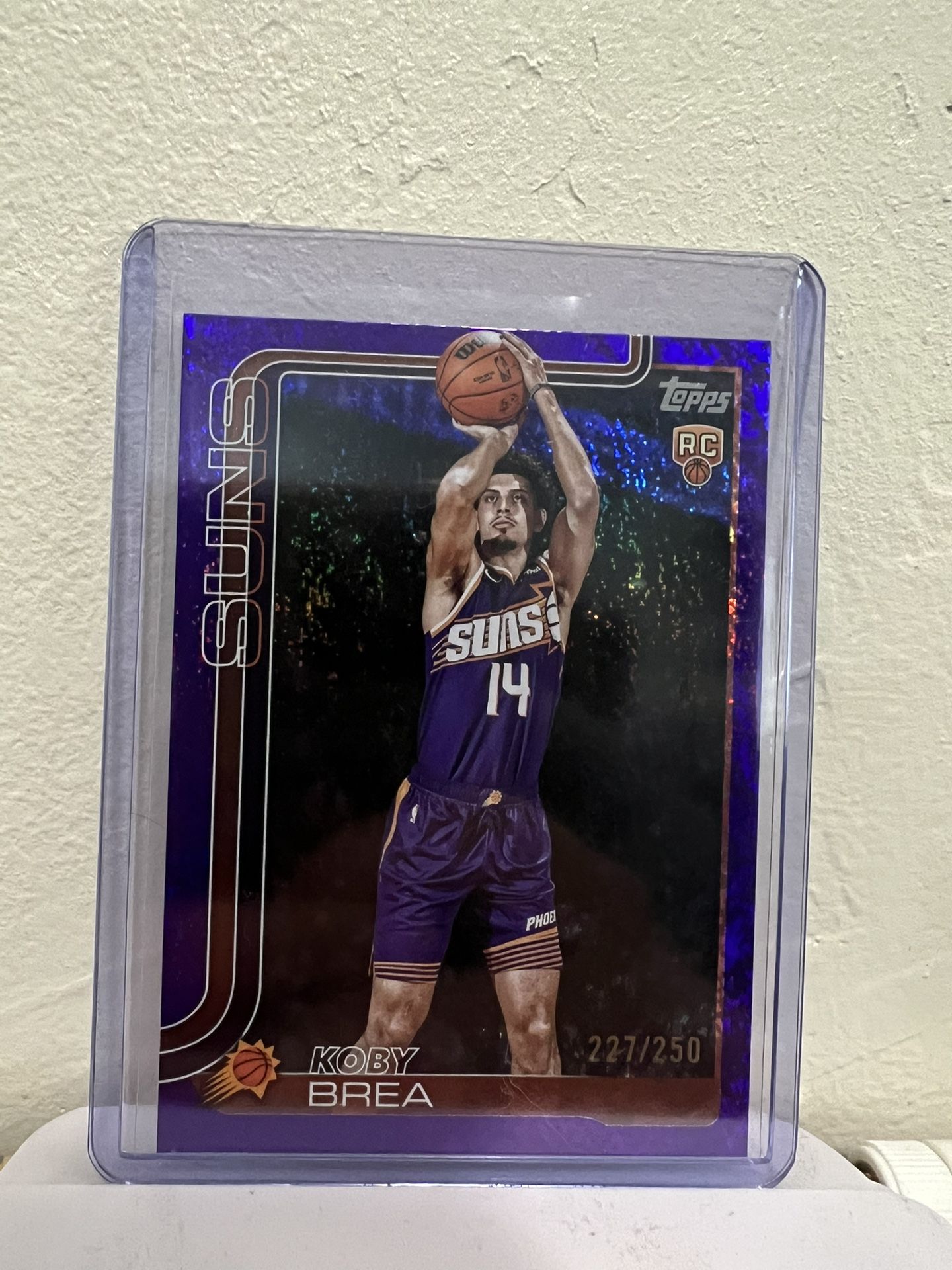Koby Brea Purple Holo Foil 2024-25 Topps RC
