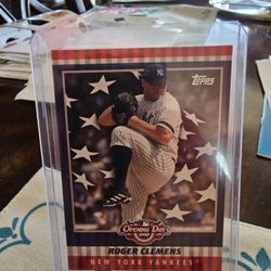 New York Yankees Roger Clemens Baseball Cards
