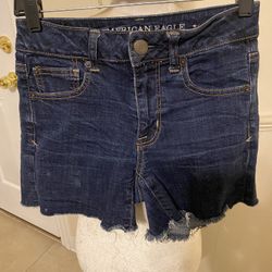 Like New American Eagle Outfitters Super Stretch Shorts Size 0