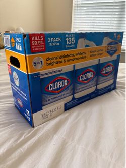 Clorox Bleach 3 Gallon Pack