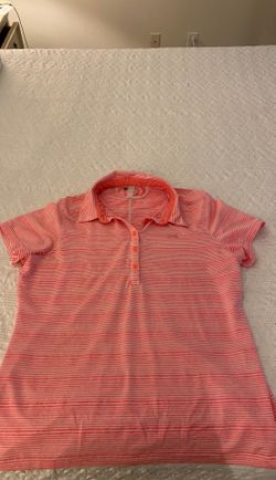 Women’s large under armor golf polo