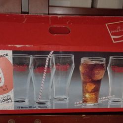 Coca Cola Glasses Set 