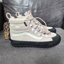Vans Sk8-Hi Top MTE-2 Waterproof Pink Black Primaloft Shoe Boot Men 7.5 /Women 9