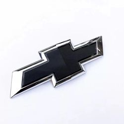 2019-2021 SILVERDO 1500 Bowtie Front Grille badge Chrome black