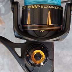 Penn Slammer Ill & fishing rod 