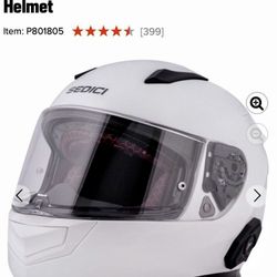 Motorcycle Helmet - Bluetooth
