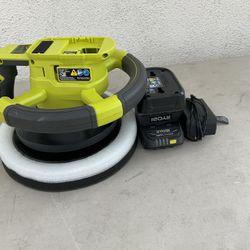 Ryobi 18 Volt Buffer With Batter And Charger