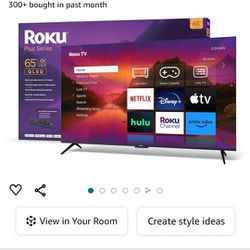 Roku 65" Class Plus Series 4k Smart TV Hdr10+ 