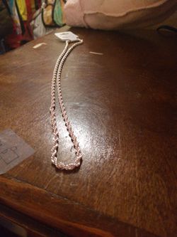 Sterling Silver Necklace For Men