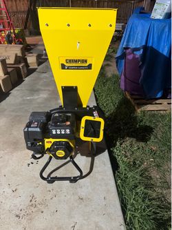 Champion wood chipper