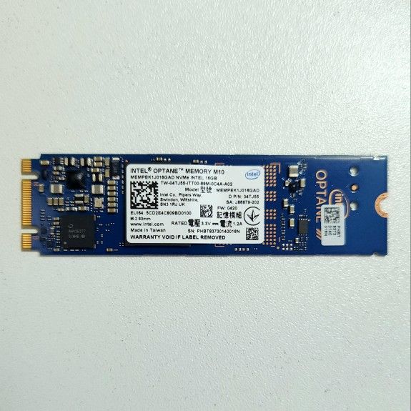 Intel Optane 16GB M10 Solid State Hard Drive M.2 nvme PCIe 3.0 SSD, Tested!
