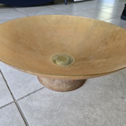 Handmade Glass Fruit Bowl