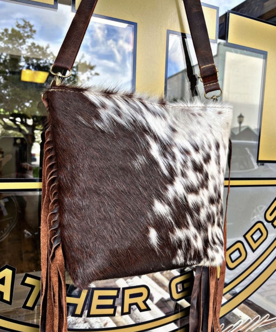 Cowhide Purse