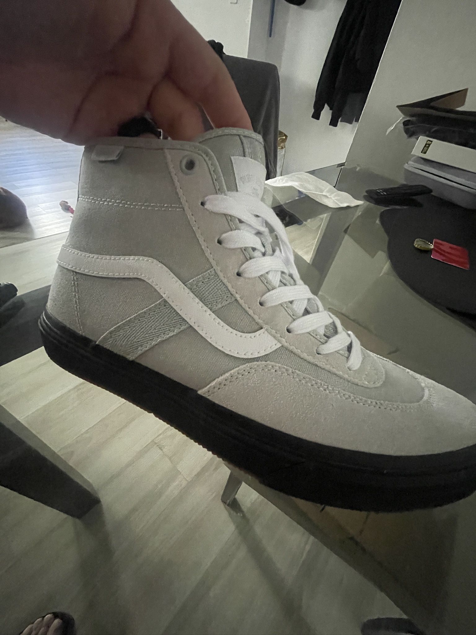 Size10 High Top Vans Men