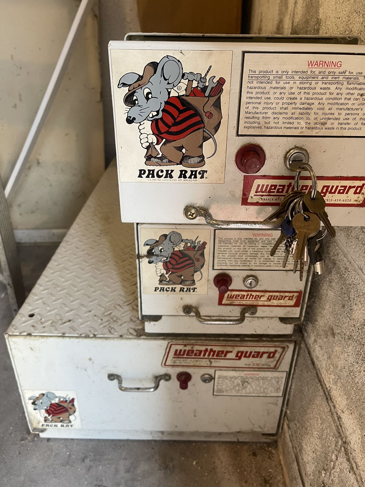 Toolbox pack rat heavy duty $65