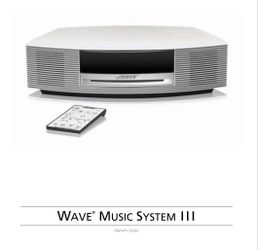 BOSE Wave Music System III