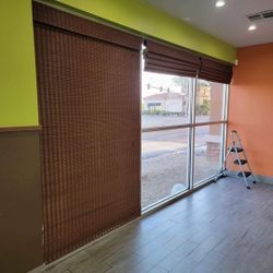 Bamboo Adjustable Blinds $80 Each