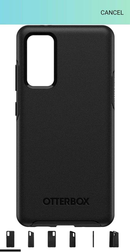 OtterBox Samsung Galaxy S20 FE 5G (FE ONLY - Not Compatible with Other Galaxy S20 Models) Symmetry Series Case - Black, Ultra-Sleek, Wireless Charging