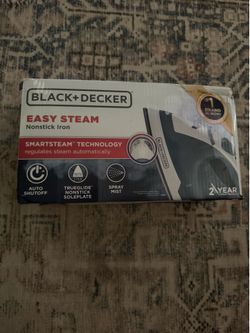 BLACK+DECKER Easy Steam Nonstick Iron
