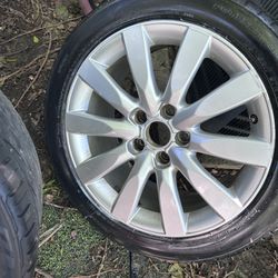 Audi Rim With Good Tire