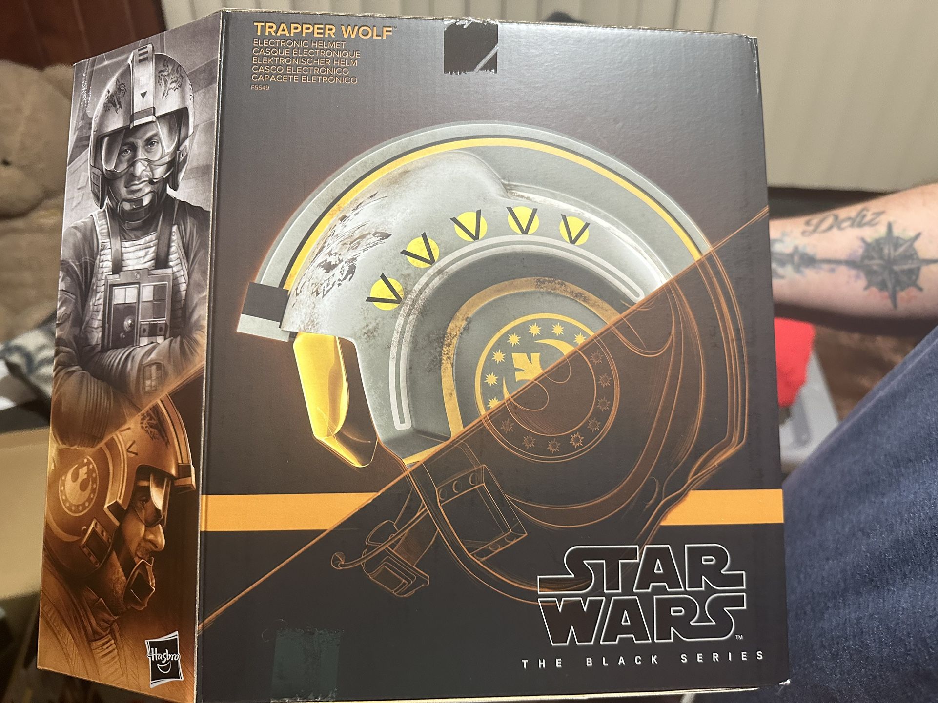 Star Wars The Black Series Trapper Wolf Helmet