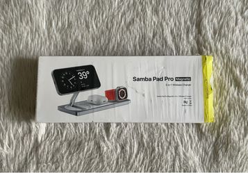 Samba Pad Pro Magnetic 3-in-1 Charging Station for Apple Devices, Model W326