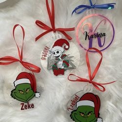 Personalized Ornaments 