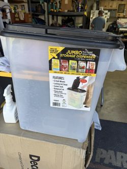 dog food container multipurpose storage bin 