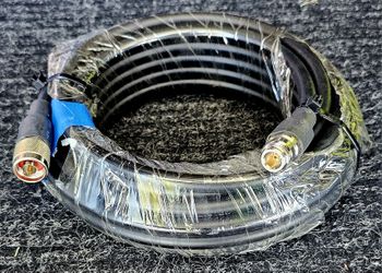 RG-213U, 50 OHMS COAX CABLE WITH CONNECTORS