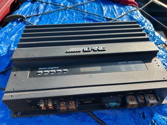 Alpine MRD-M500 250W x 1 Mono Subwoofer Amplifier