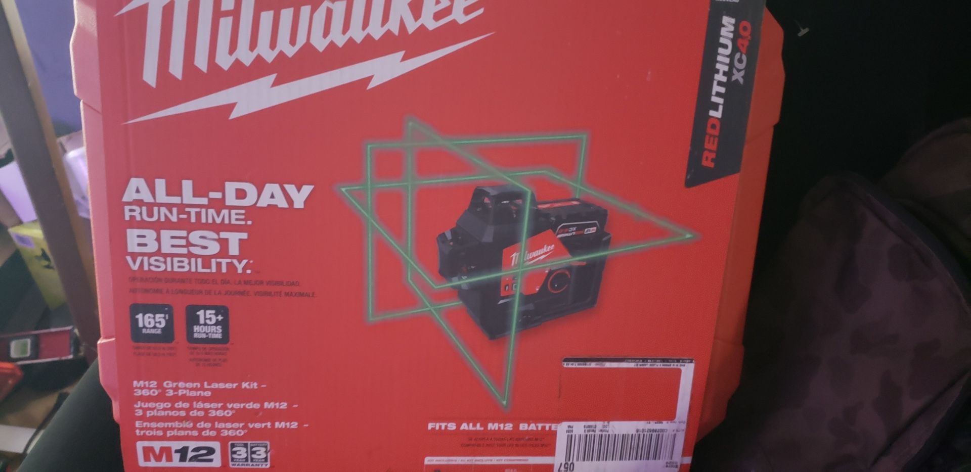 Milwaukee M12 Laser
