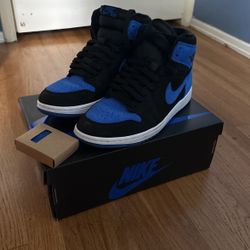 Air Jordan 1 Royal Reimagined (Size 8, USED Pair)