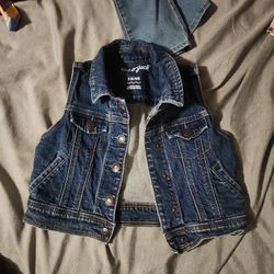 jean vest jacket 