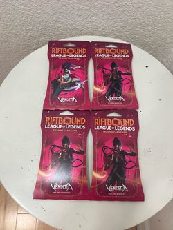 Riftbound league of legends Vendetta sleeved booster packs