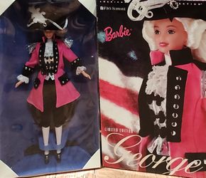 Limited Edition Barbie  George Washington