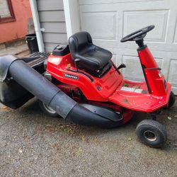 Mower With Bagger 